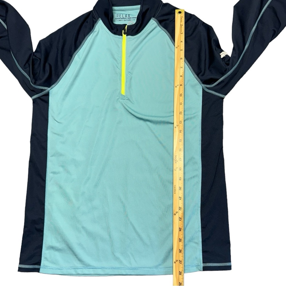 Tommy Bahama Blue Rash Guard Swimwear - Picture 8 of 8